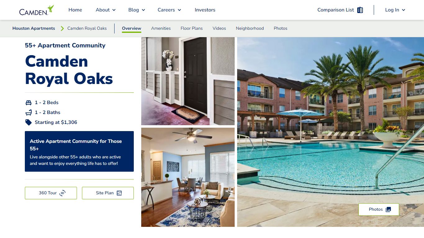 Apartments for Rent in Houston, TX - Camden Royal Oaks